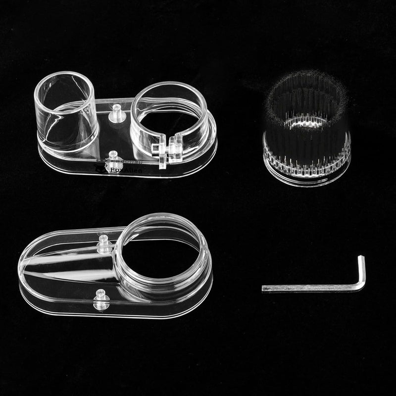 FoxAlien 42mm Diameter Dust Shoe for Mastuer Pro, Masuter 4040 CNC Router Machine with 60W 42mm Spindle Motor, Hose Diameter 38mm - Image 3